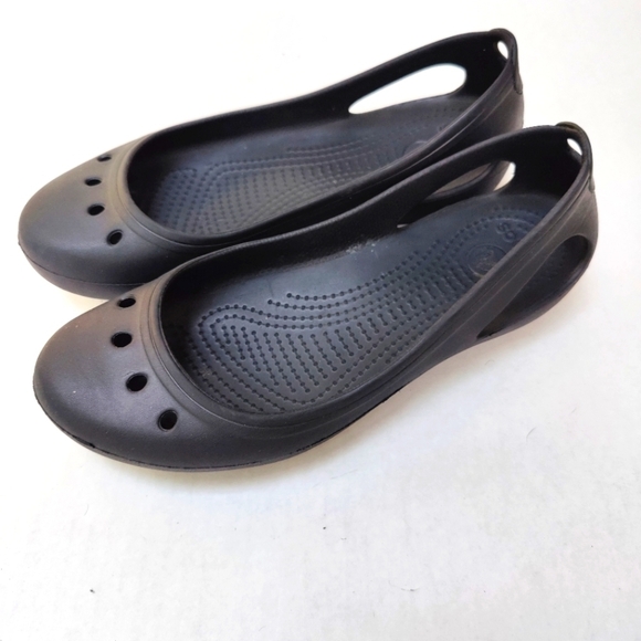 Crocs Kadee Slingback Comfort Flats Slip On Women's Size 8 - Picture 1 of 4